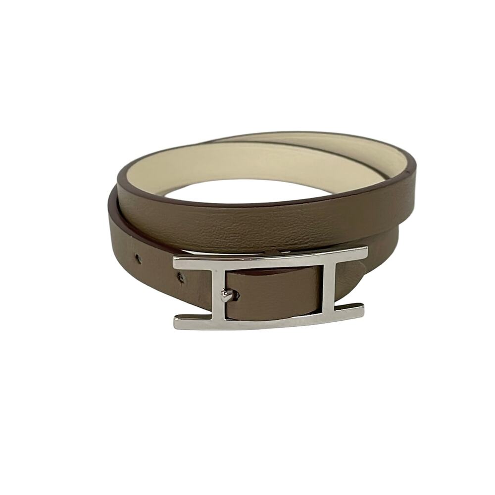 Hermès Be Api de Bourtour Bracelet Etoupe Nata